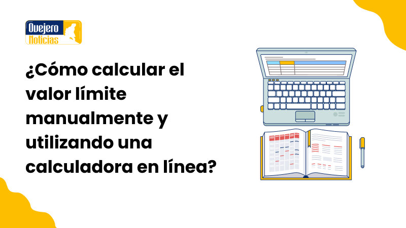 ¿Cómo calcular el valor límite manualmente y utilizando una calculadora en línea?