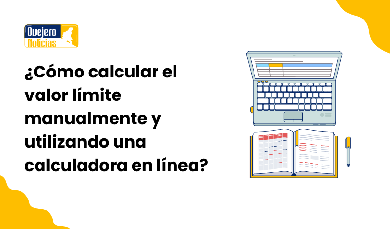 ¿Cómo calcular el valor límite manualmente y utilizando una calculadora en línea?