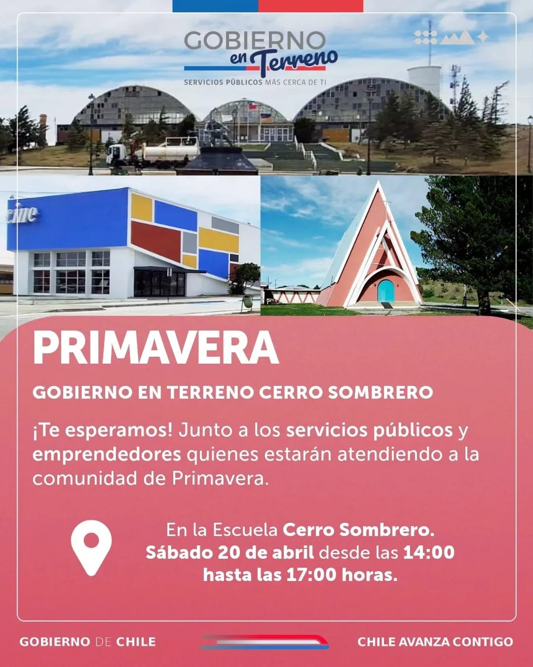 Jornada de Gobierno en Terreno y Operativo Fonoaudiológico se realizarán este 20 de abril en Cerro Sombrero