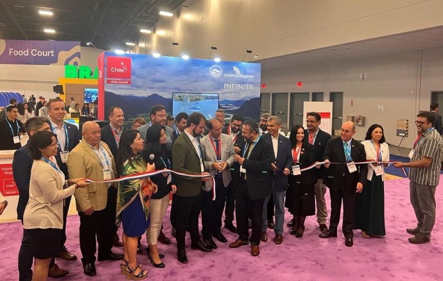 Ejecutivos de la EPAustral marcaron presencia en feria internacional Seatrade Cruise Global 2024