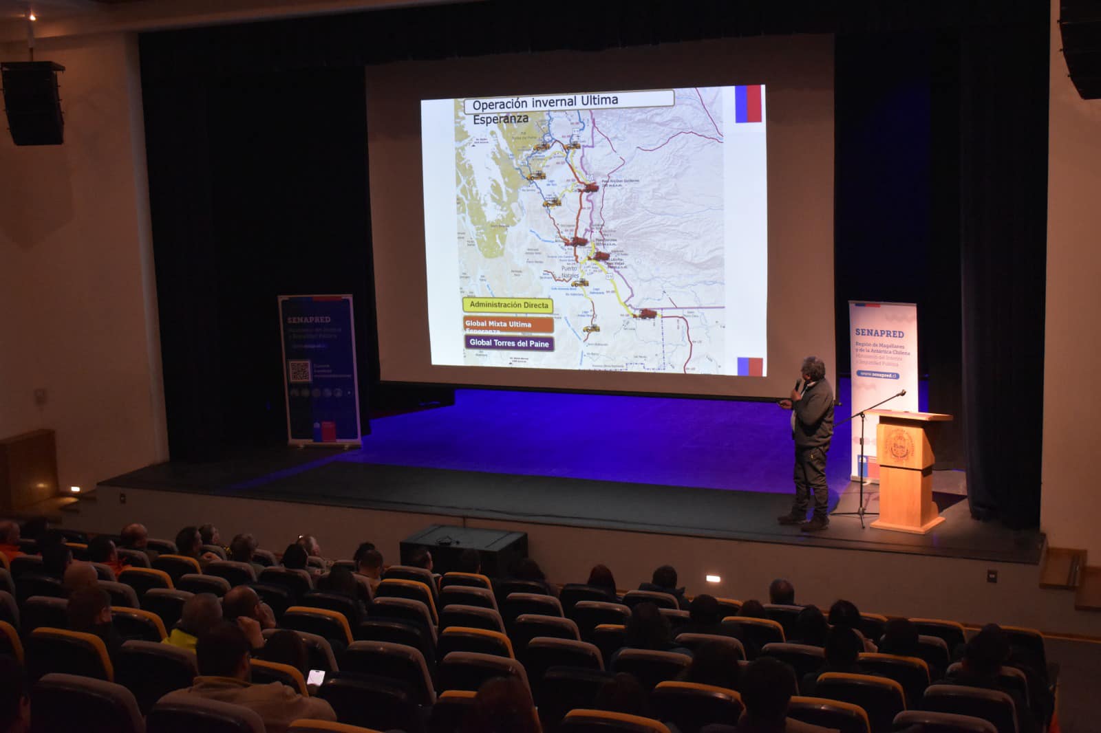 Hoy se realizó en Magallanes la primera sesión plenaria de la Plataforma Regional para la Reducción del Riesgo de Desastres