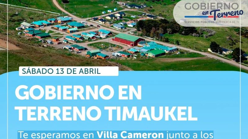 Delegación Provincial de Tierra del Fuego anuncia Gobierno en Terreno en Timaukel