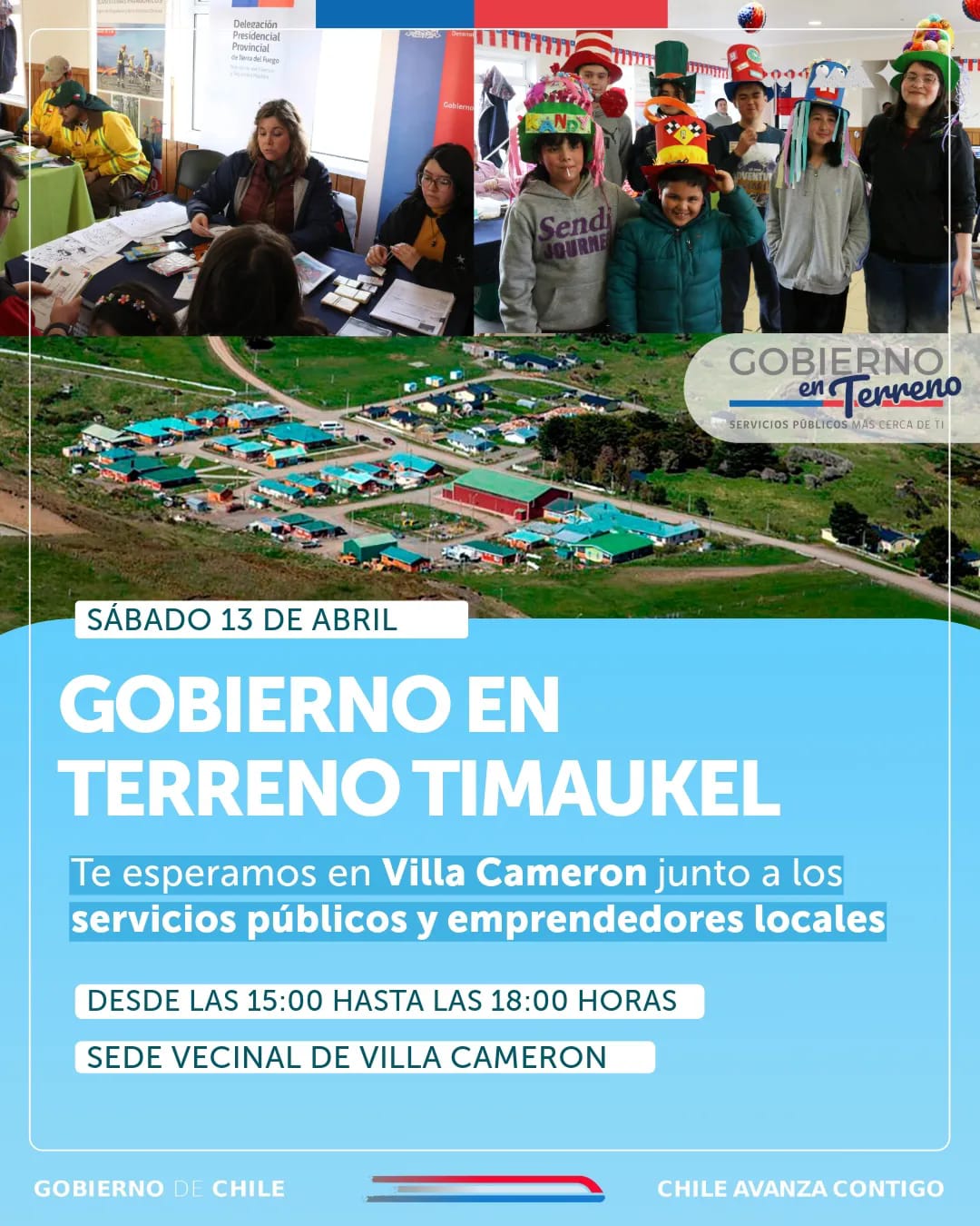 Delegación Provincial de Tierra del Fuego anuncia Gobierno en Terreno en Timaukel