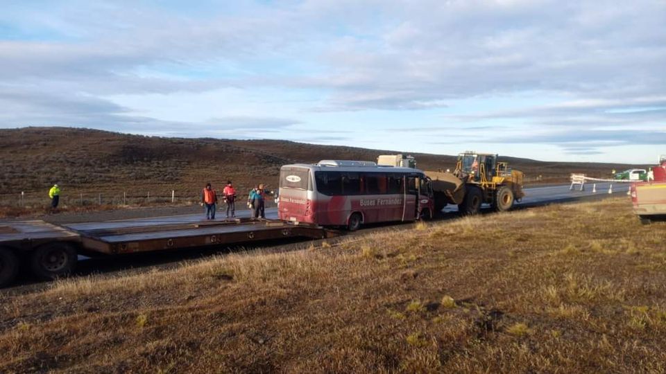 Ruta Y-65 en Tierra del Fuego quedó habilitada nuevamente al tránsito vehicular