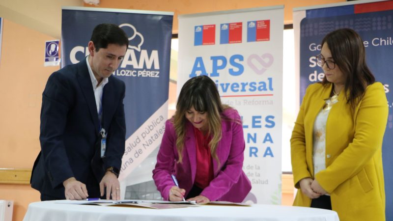 Municipalidad de Puerto Natales y Servicio de Salud firmaron convenio para universalización de la Atención Primaria en la comuna