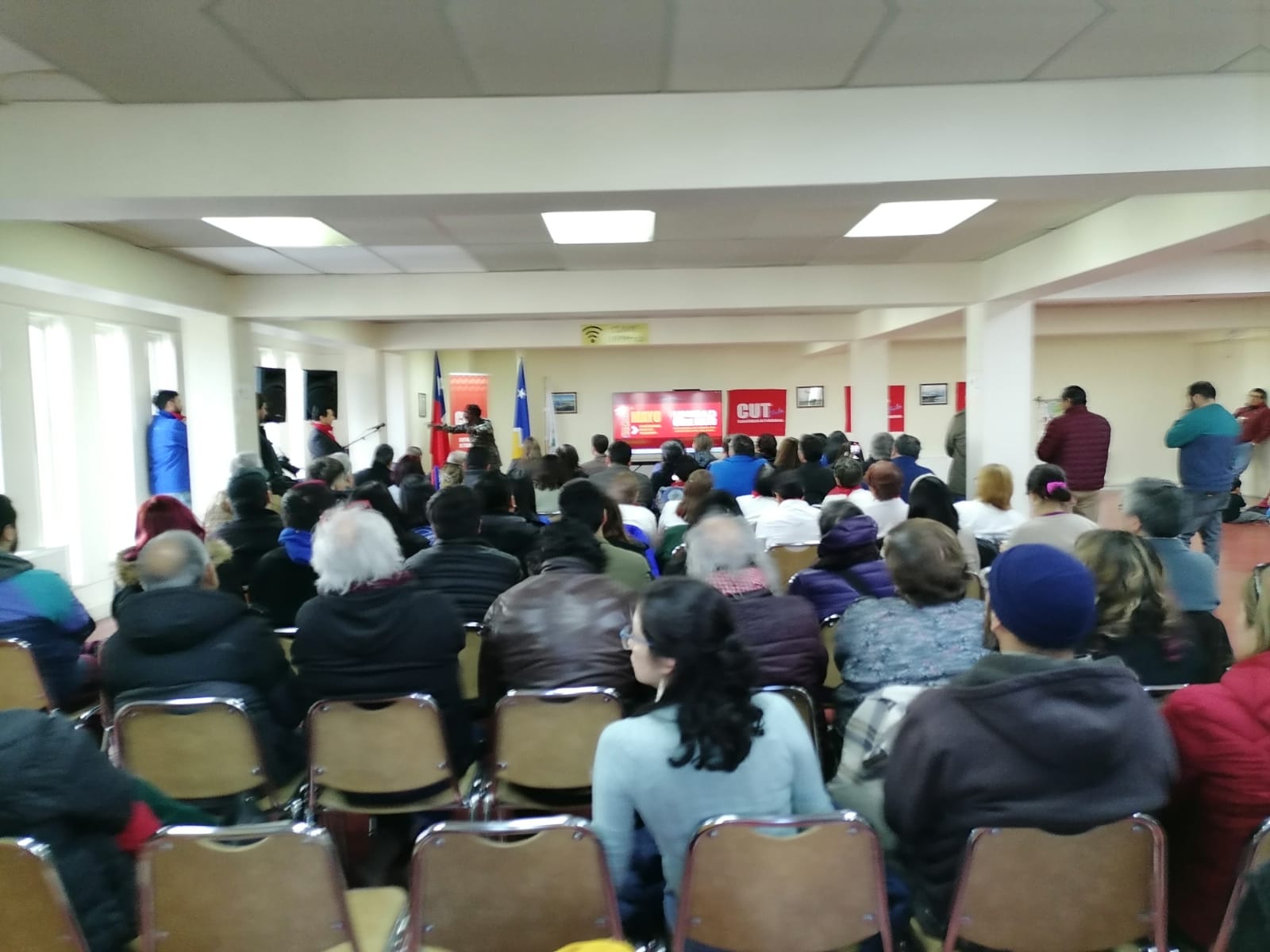 Trabajadores conmemoraron el 1° de Mayo en el Sindicato ENAP de Magallanes