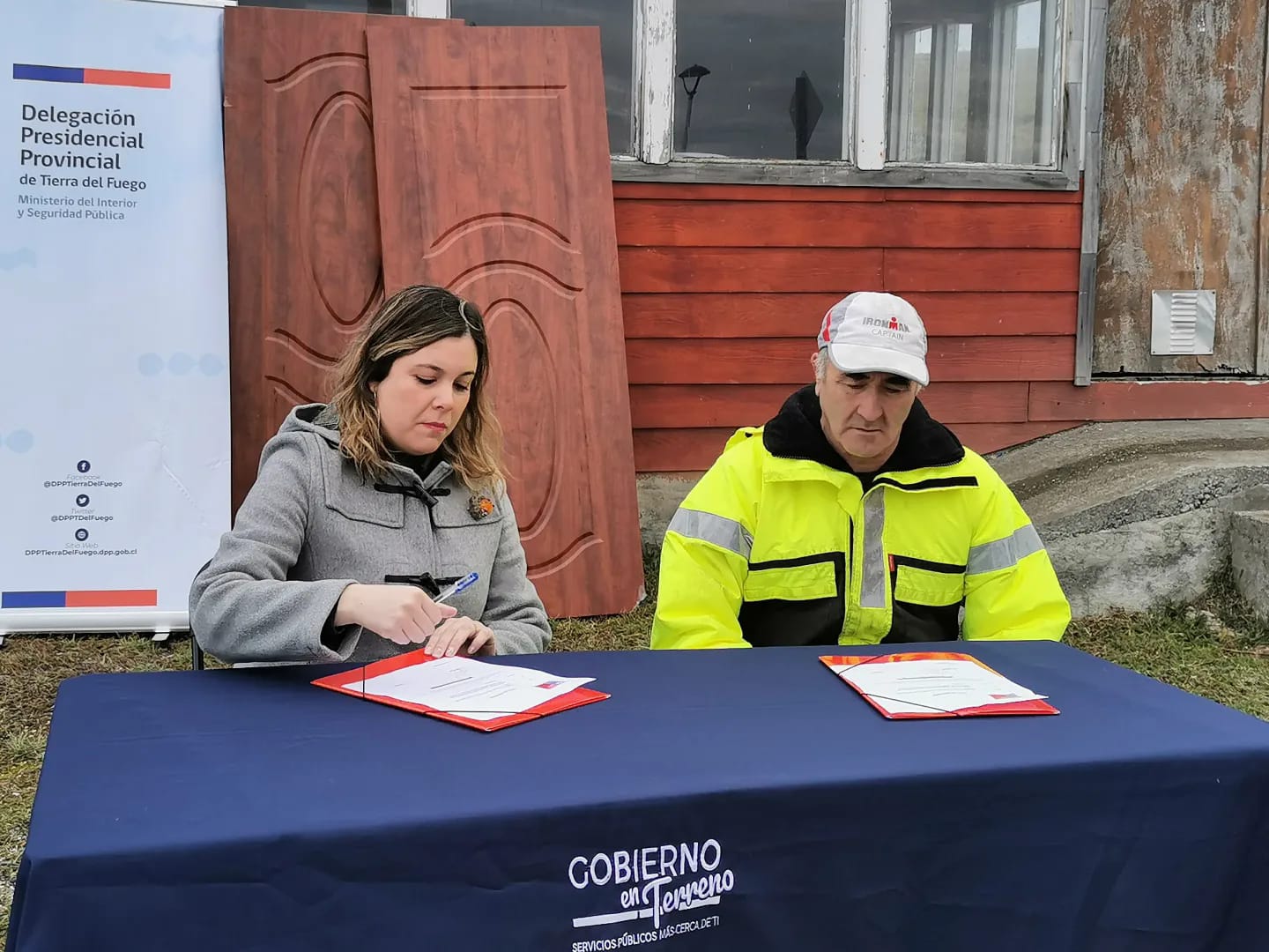 Delegación Provincial de Tierra del Fuego entrega ayuda a pescadores artesanales