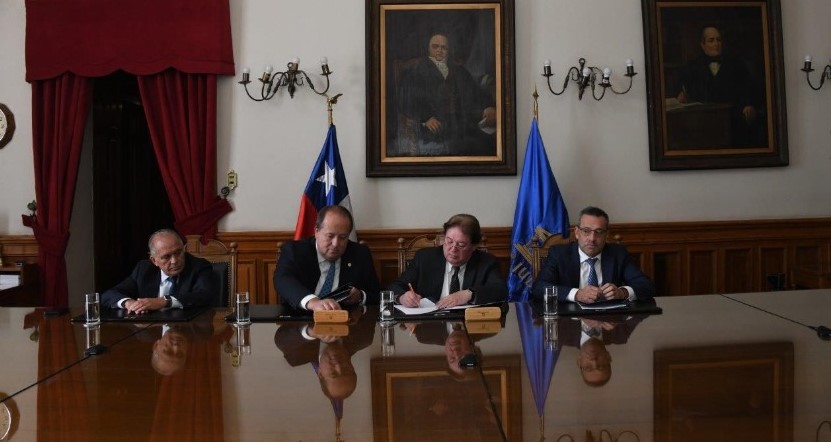 Poder Judicial, Ministerio Público y Defensoría Penal firman modificación de convenio de seguridad para tribunales penales