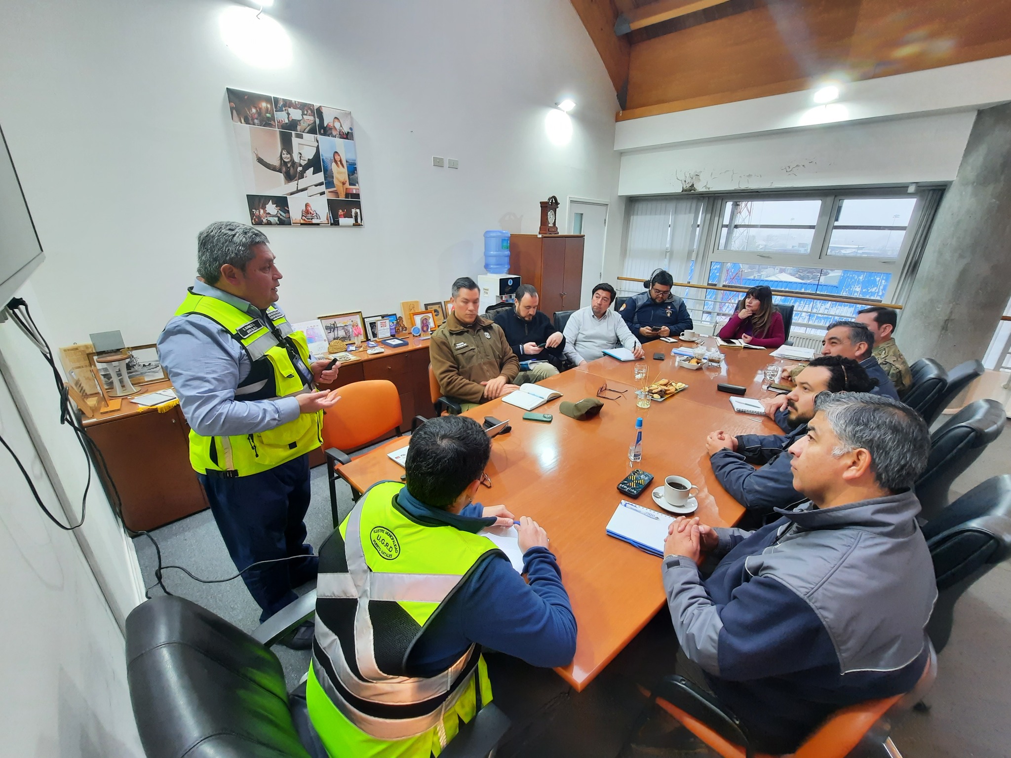 Alcaldesa convocó al COGRID de la comuna de Puerto Natales