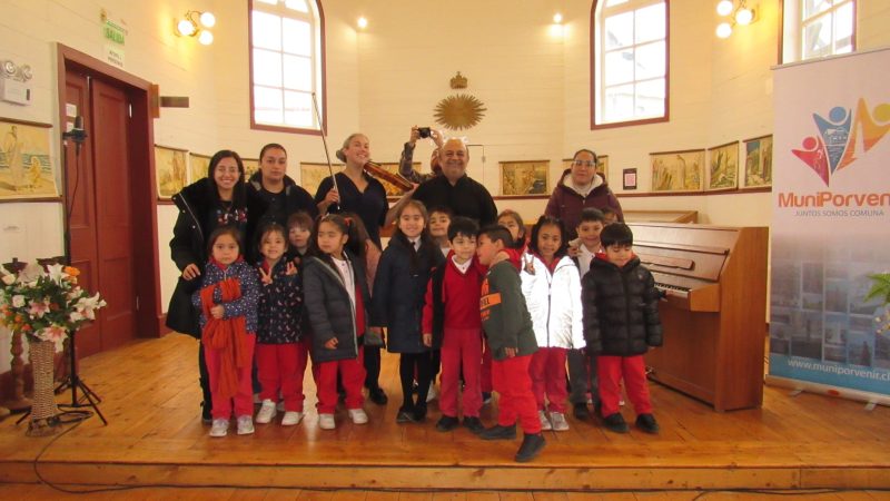 Fundación Pianos para Chile realizó conciertos en Porvenir