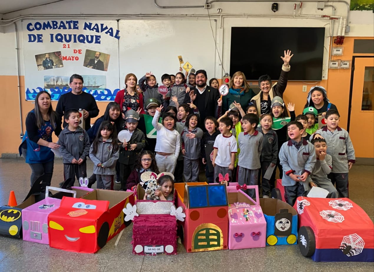Con actividad sobre Educación Vial la Escuela Alberto Hurtado concluyó Semana de la Seguridad Escolar y Parvularia 2024