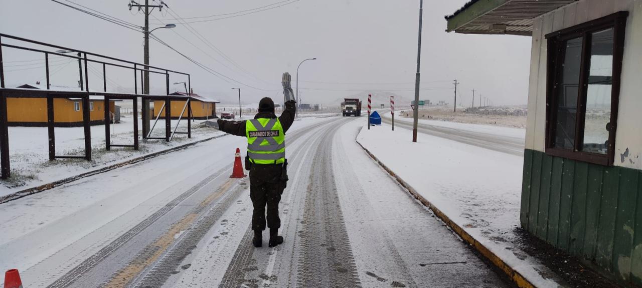 Siat Magallanes difunde recomendaciones para conductores | En el marco de la campaña preventiva de invierno 2024