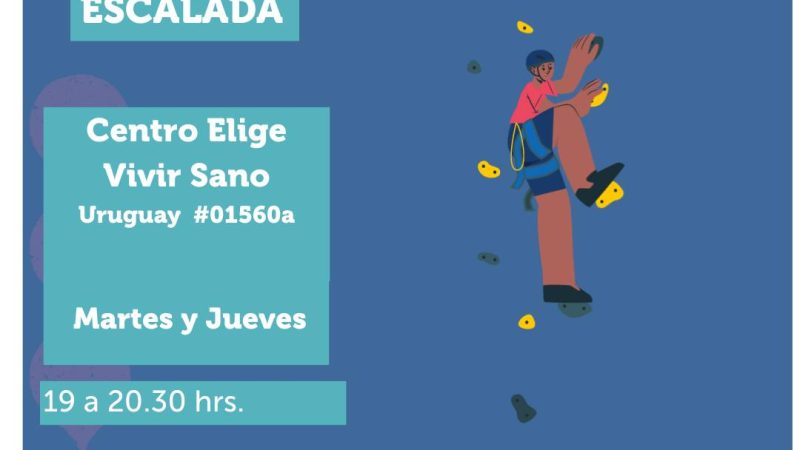 Talleres de Escalada y Boxeo realiza el MINDEP en el Centro Elige Vivir Sano de Punta Arenas