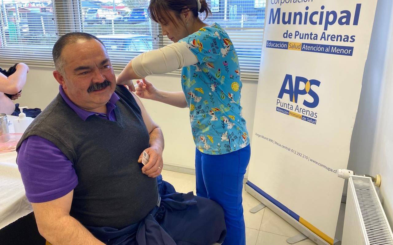 Avanza campaña de vacunación contra la Influenza en Magallanes