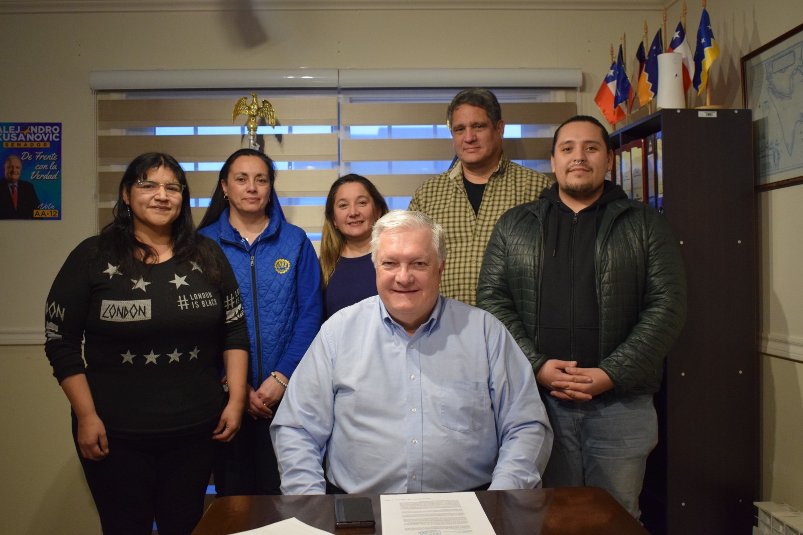Senador Kusanovic se reunió con representantes de Sename para evaluar el proceso_