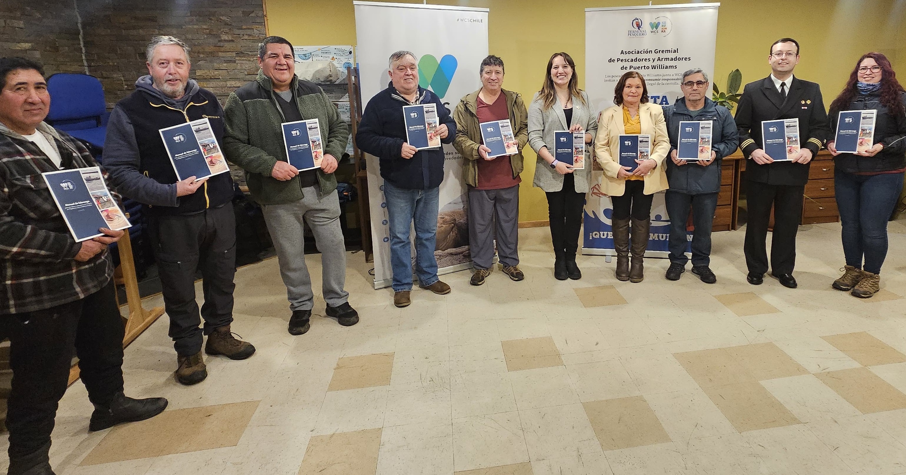 En el día del pescador, WCS Chile entrega Manual de liderazgo para el sector artesanal en Magallanes