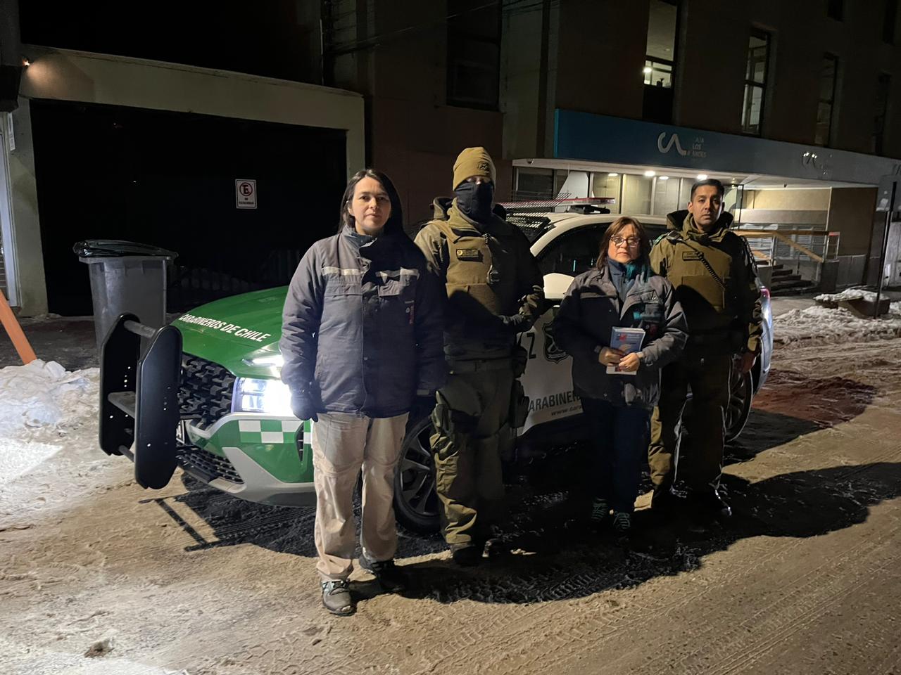 SEREMI del Trabajo y Carabineros fiscalizan locales nocturnos en Punta Arenas