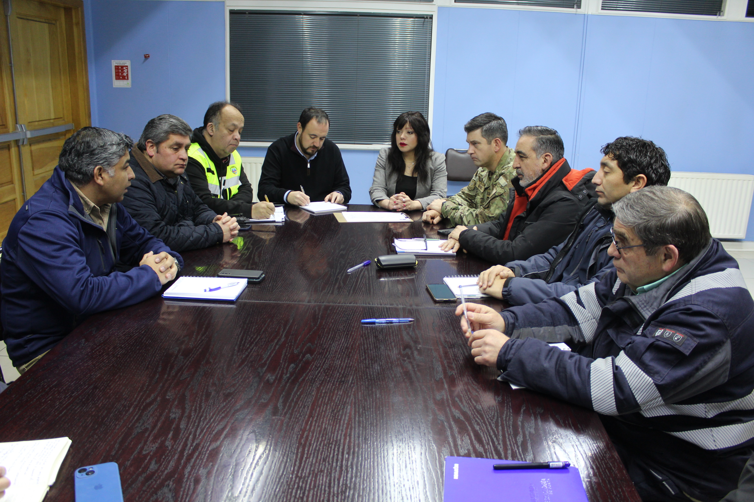 COGRID Preventivo en Ultima Esperanza coordina acciones para afrontar emergencias de invierno