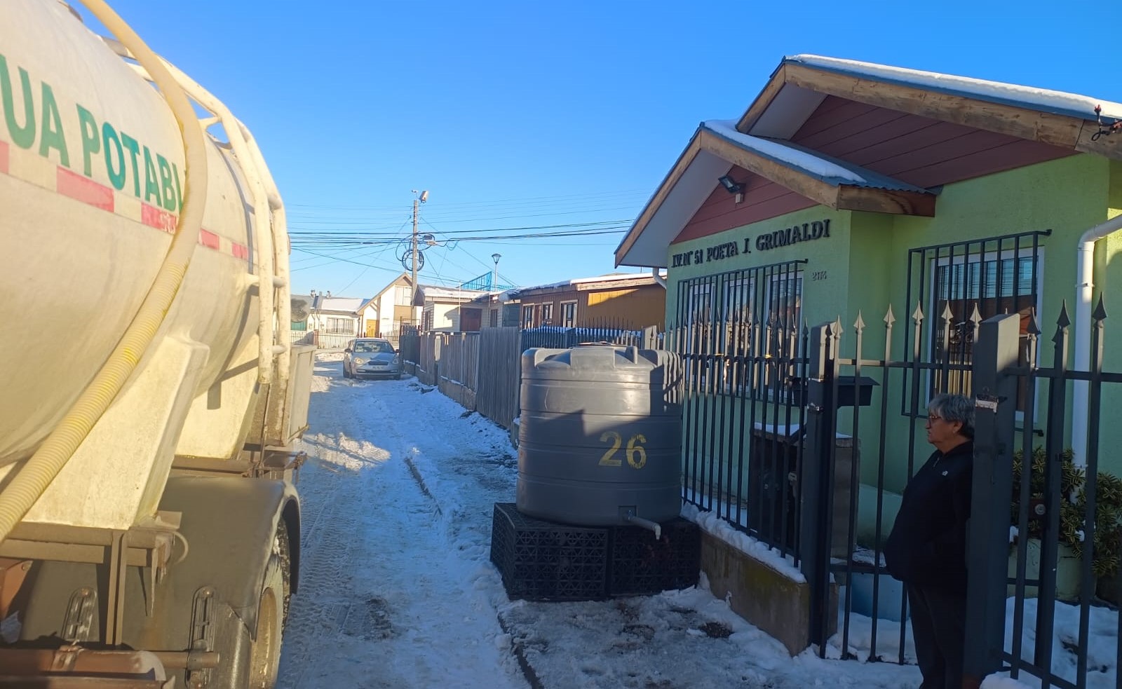 Aguas Magallanes continúa trabajando para asegurar el suministro de agua potable | Puntos de reparto en Punta Arenas