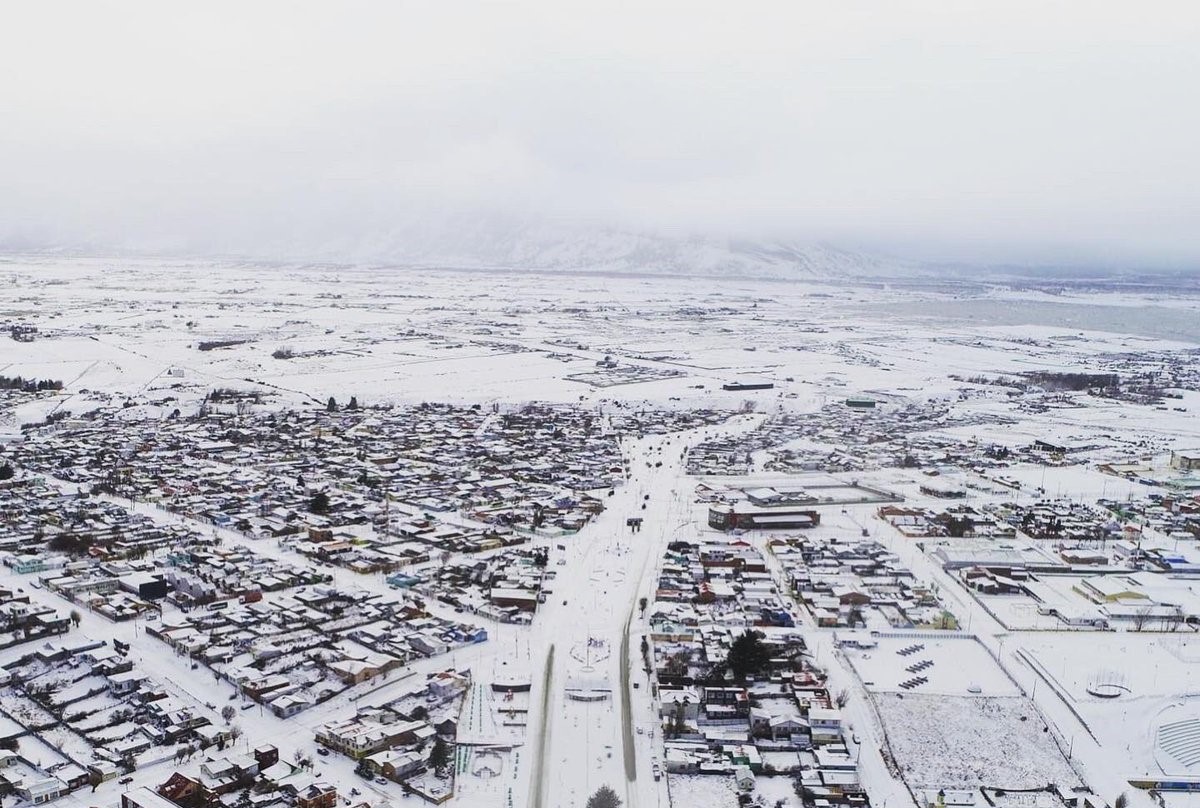 Chubascos de nieve, niebla y temperaturas entre -05° y 0° C se pronostican hoy viernes 21 en Magallanes