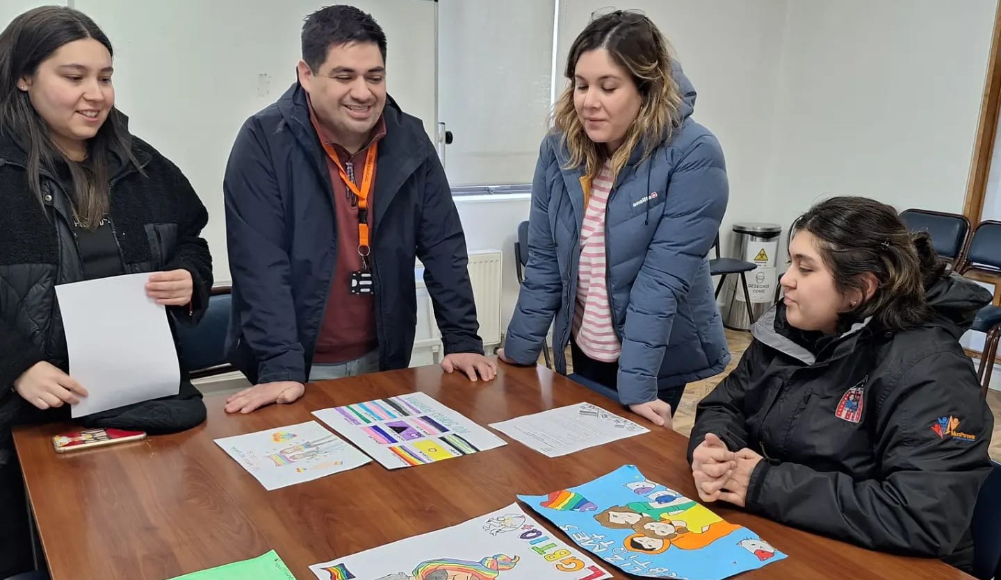Delegación de Tierra del Fuego informó resultados de concurso de dibujo y pintura “Mes del Orgullo”