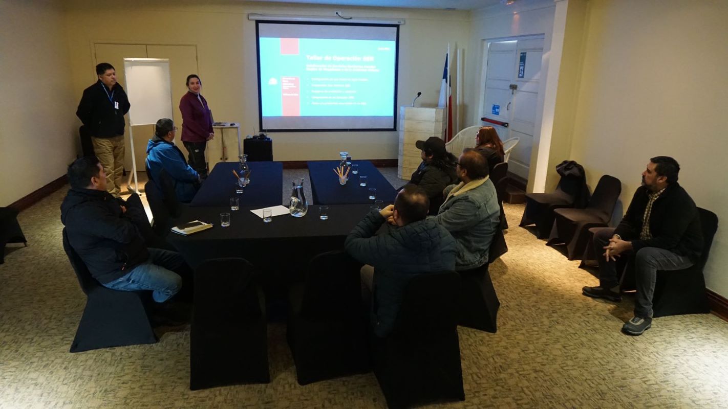 MOP Magallanes inició talleres para capacitar sobre la operación de Servicios Sanitarios Rurales