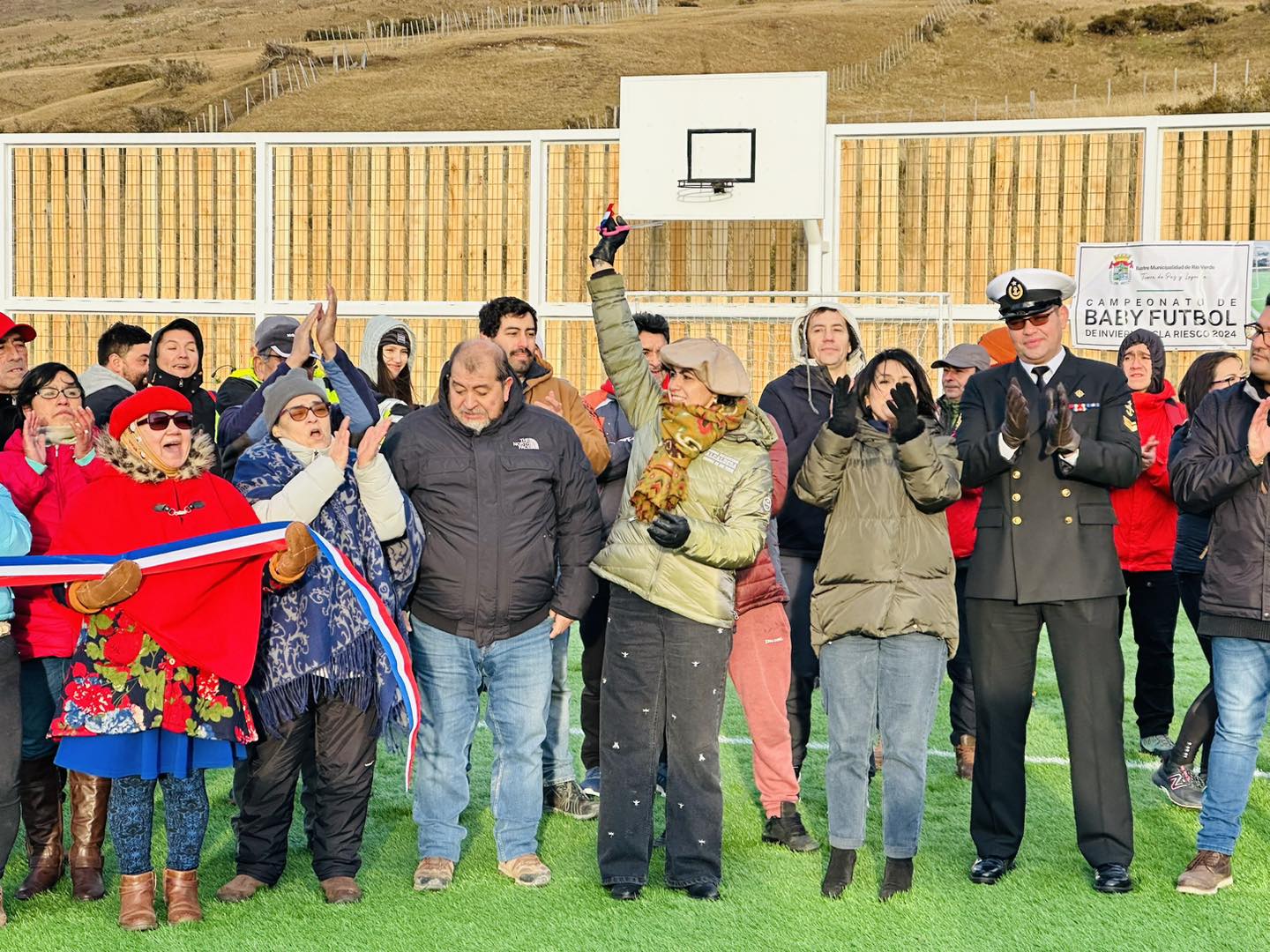 Inauguran nuevo espacio deportivo en la comuna de Río Verde