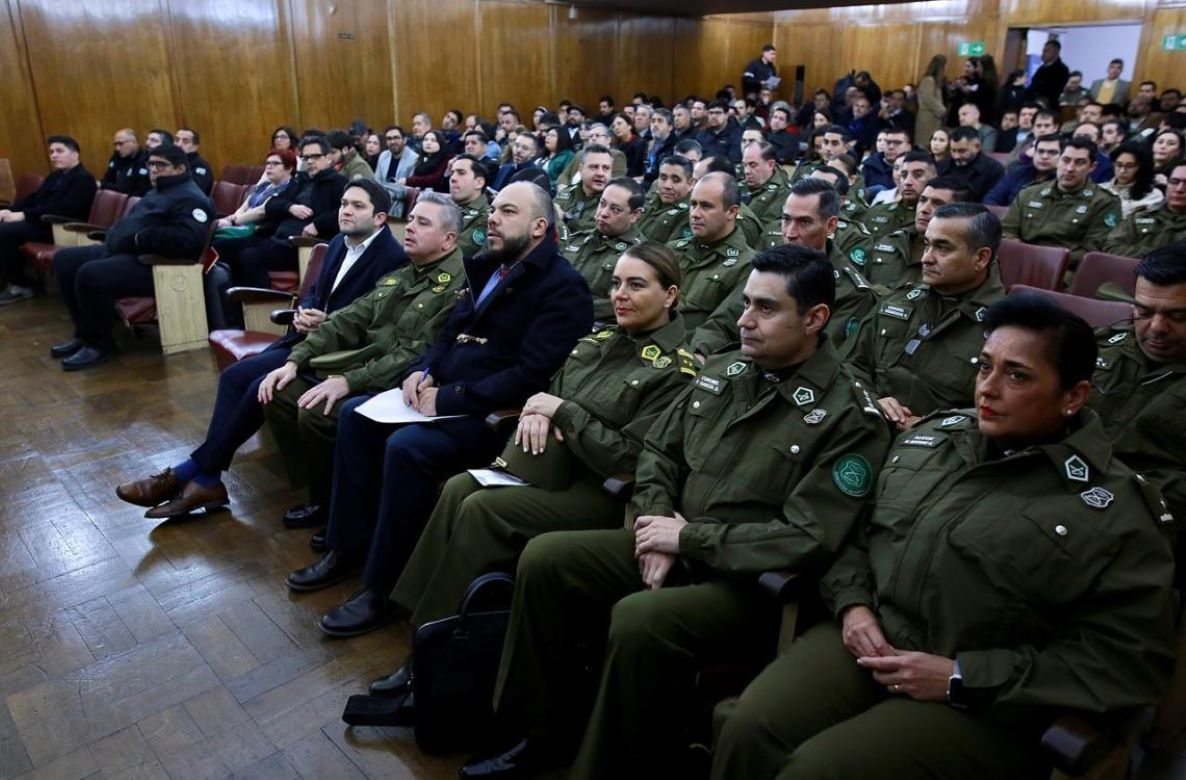 Se realizó en Santiago jornada de capacitación de funcionarios y funcionarias de seguridad municipal