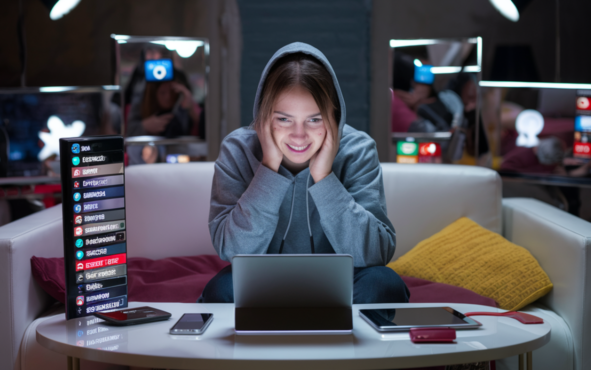 El Fenómeno del Ocio Digital: ¿Por qué nos encantan los memes y videos chistosos en redes sociales?