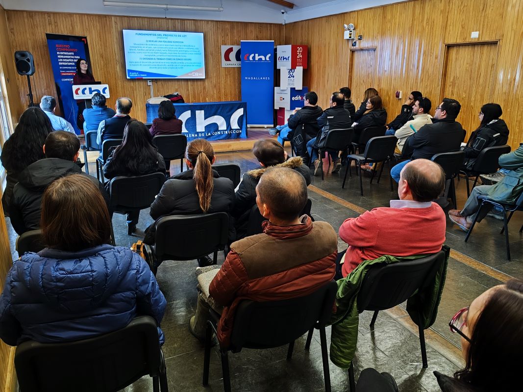 Empresas socias de la CChC Magallanes conocen alcances de la “Ley Karin”