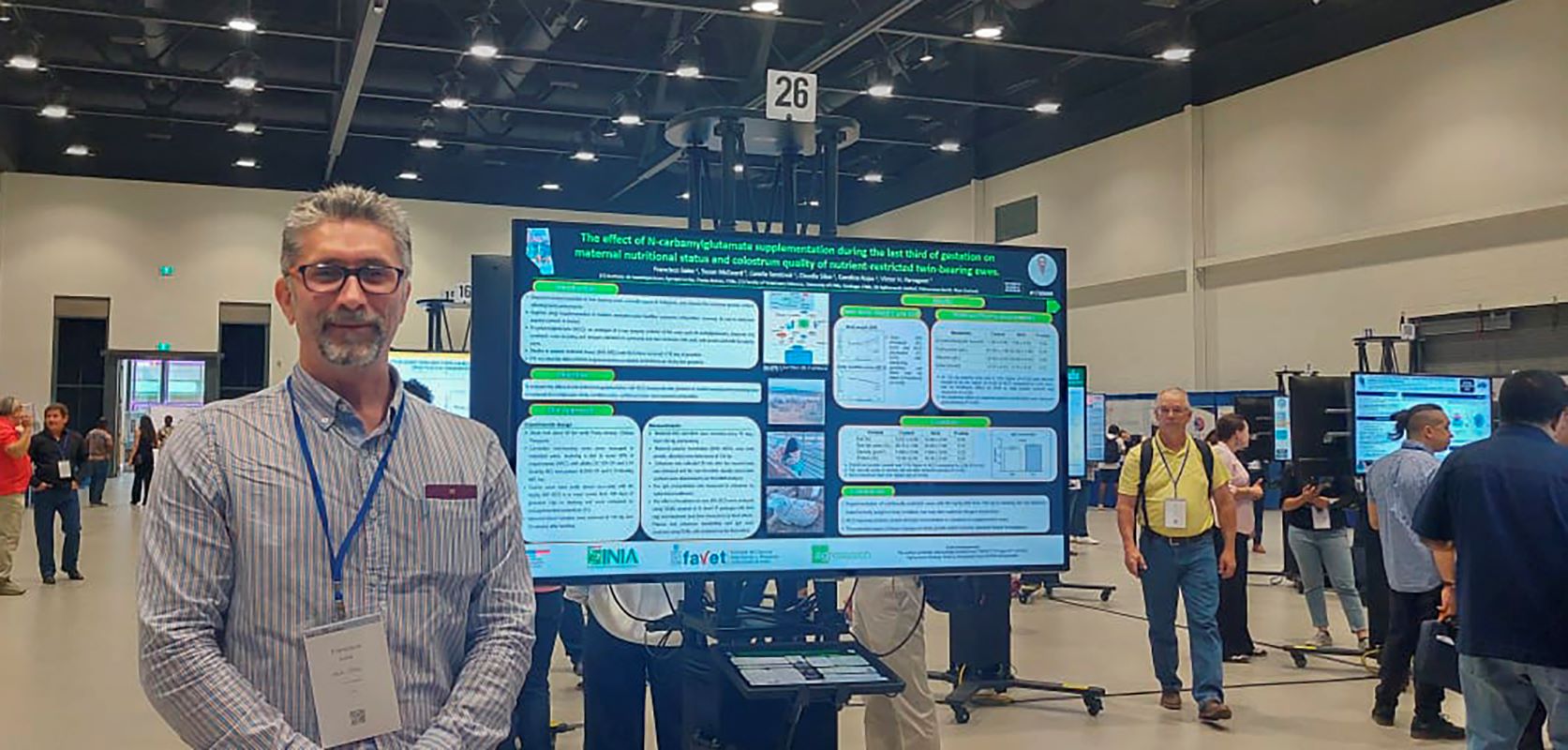 Investigador de INIA Kampenaike participa en  encuentro anual de la Sociedad Americana de Ciencias Animales en Canadá
