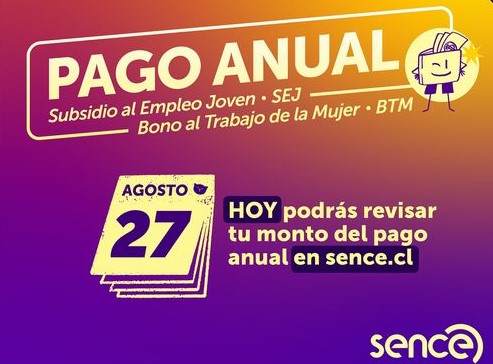 Sence habilita en su web consulta de pago anual 2023 para BTM y SEJ
