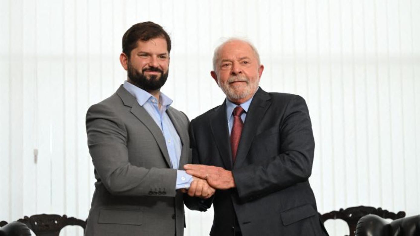 Presidente de Brasil Lula da Silva desde La Moneda: «El compromiso con la paz nos lleva a promover el diálogo en Venezuela»