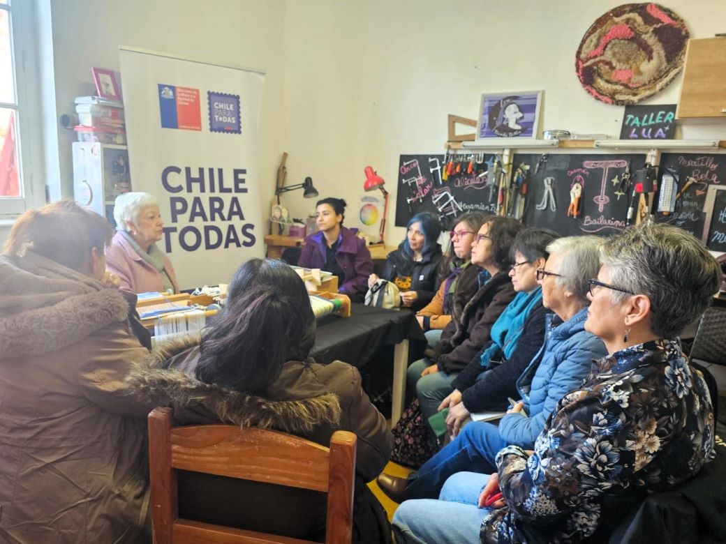 Positivo balance de visita de artista textil argentina Silvia Mirelman en Magallanes