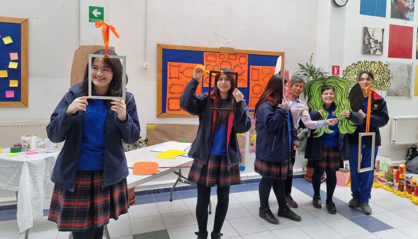 Cuatro instituciones magallánicas se unen en el Colegio Pierre Faure en el Arte y los Derechos fundamentales