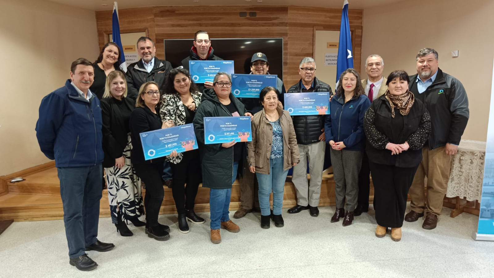 Aguas Magallanes entregó recursos a organizaciones sociales de Porvenir