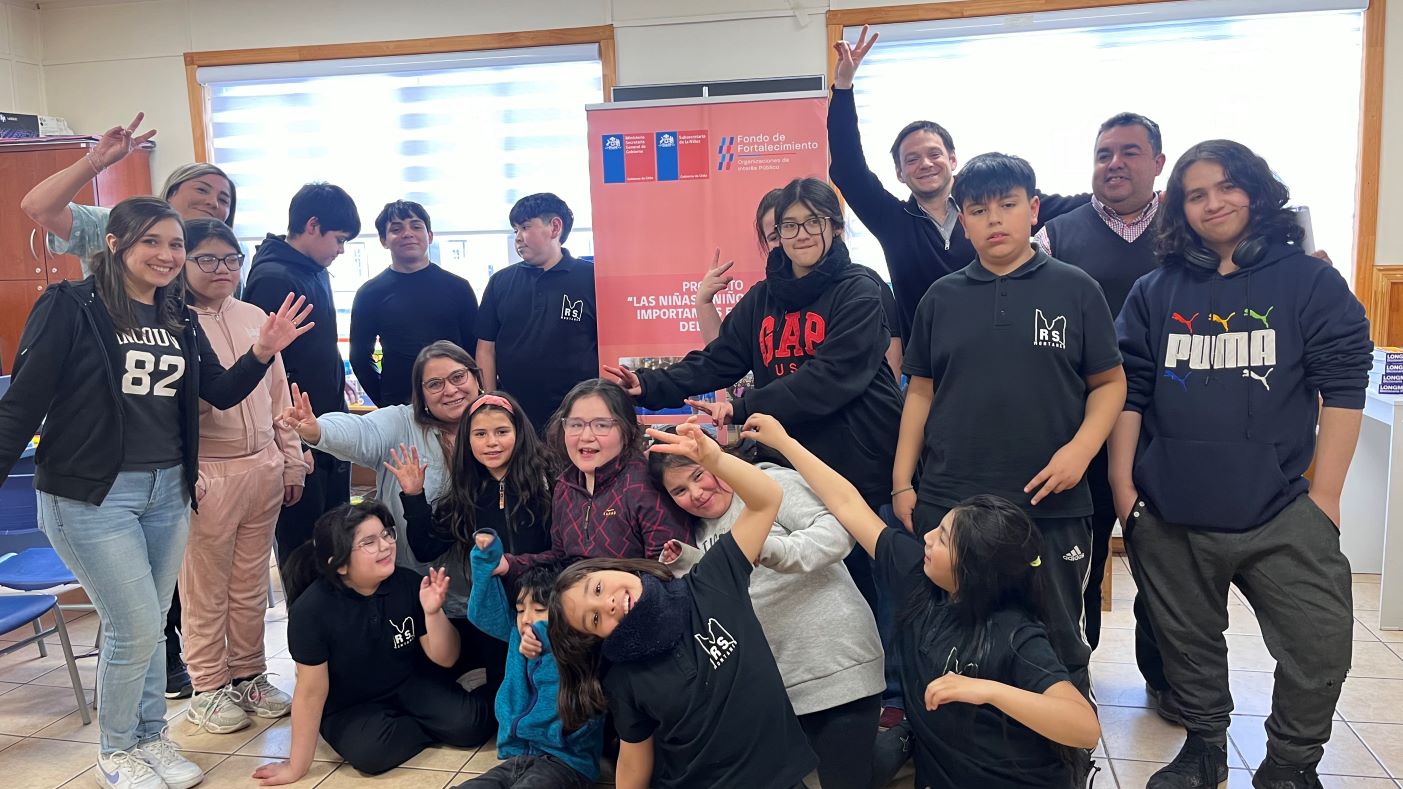 Proyecto de Escuela de Torres del Paine fortalece la participación ciudadana de niños, niñas y adolescentes