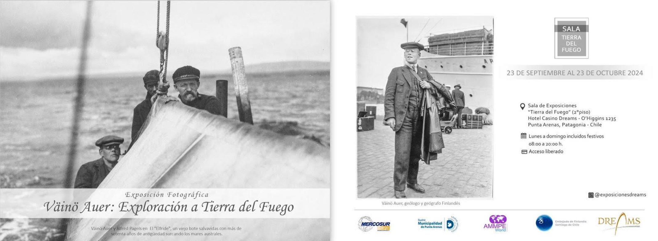 En Magallanes se inaugura exposición fotográfica de Finlandia en el marco de Conferencia Mundial de Mujeres Periodistas y Escritoras