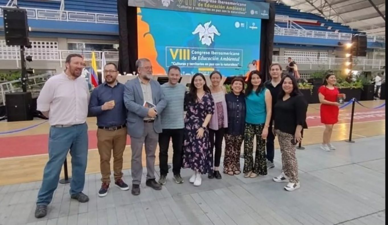 INDH de Magallanes expuso su labor de difusión de derechos ante el VIII Congreso Iberoamericano de Educación Ambiental en Colombia