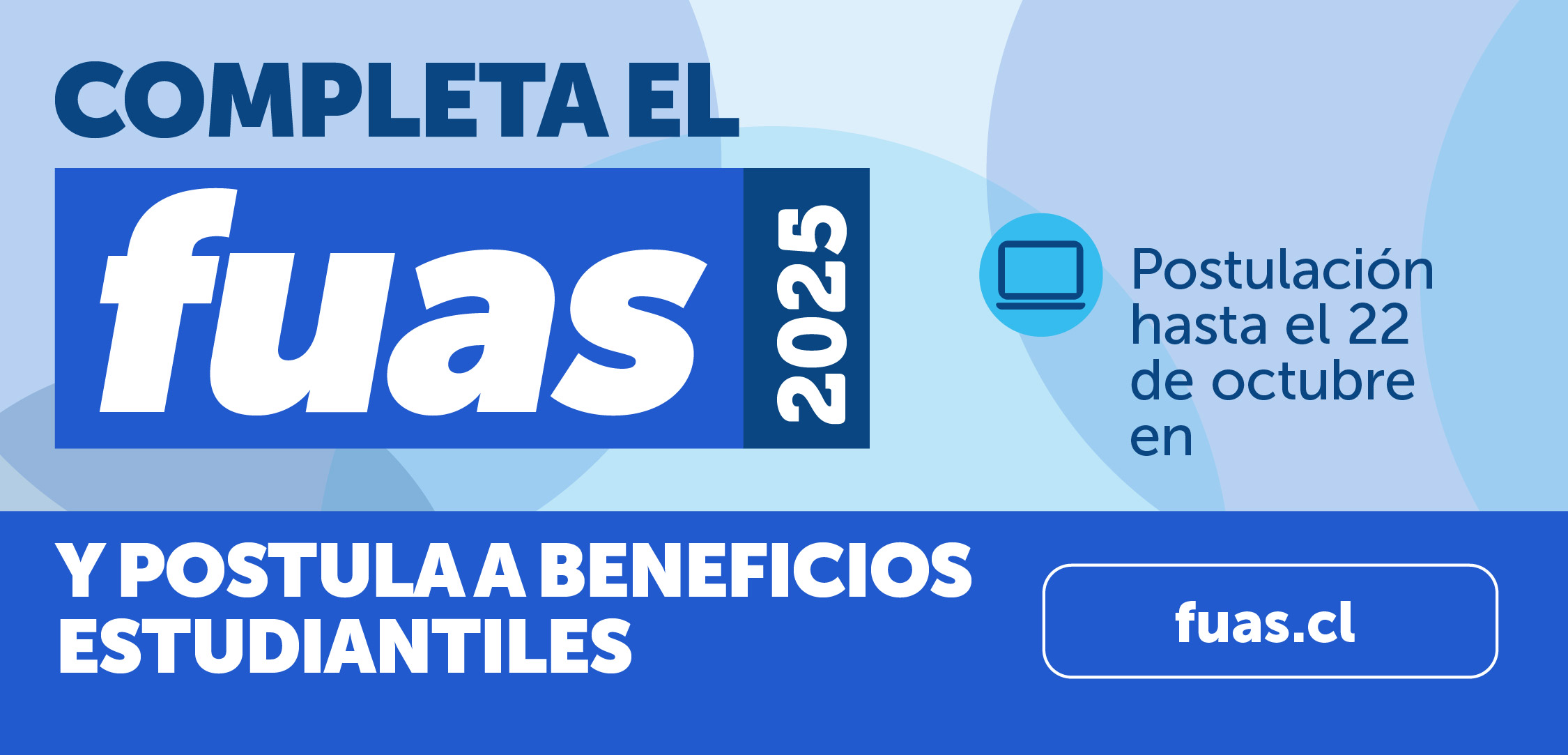 Comenzó la postulación a la gratuidad y los beneficios estudiantiles para la Educación Superior 2025 a través del FUAS