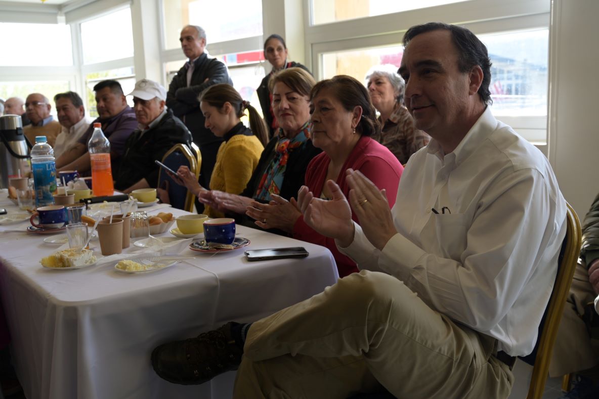 Concurrida mateada en los 52 años del Centro Minero Río Turbio se realizó con Jorge Flies en Puerto Natales