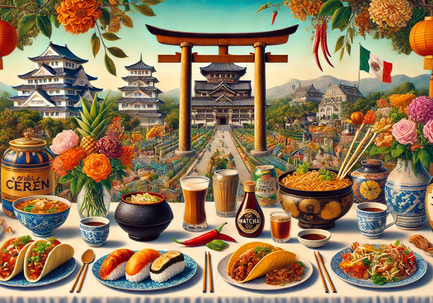Tradiciones culinarias de Japón y América Latina: historia y modernidad