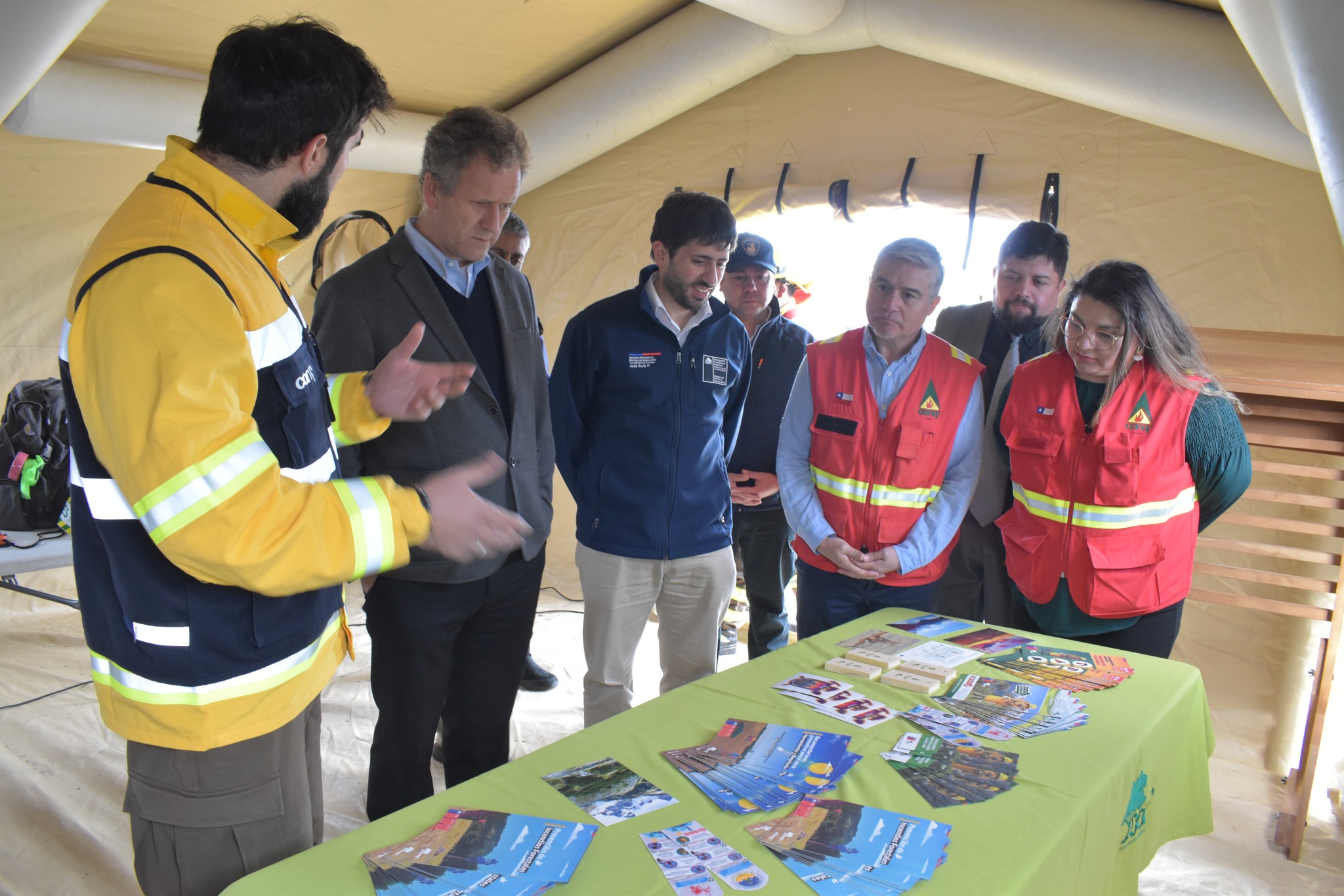 La región de Magallanes se prepara para prevenir incendios forestales