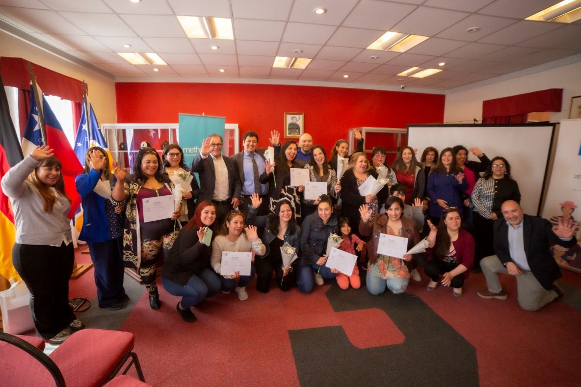 Se efectuó en Punta Arenas la ceremonia de Certificación del curso de Gasfitería Básica – Programa Mujeres Jefas de Hogar 2024