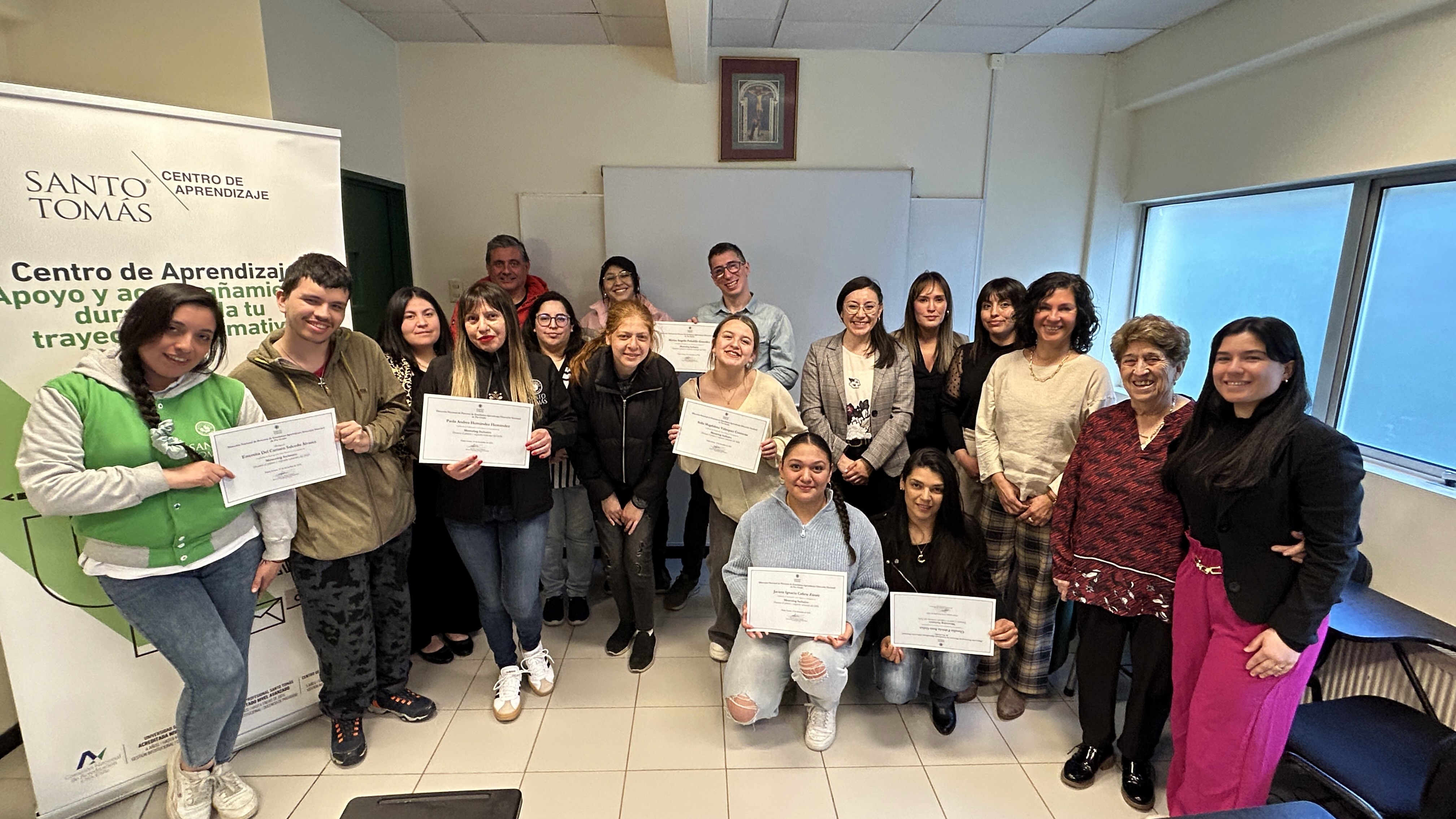 Positivo balance del programa ‘Mentoring Inclusivo’ de Santo Tomás