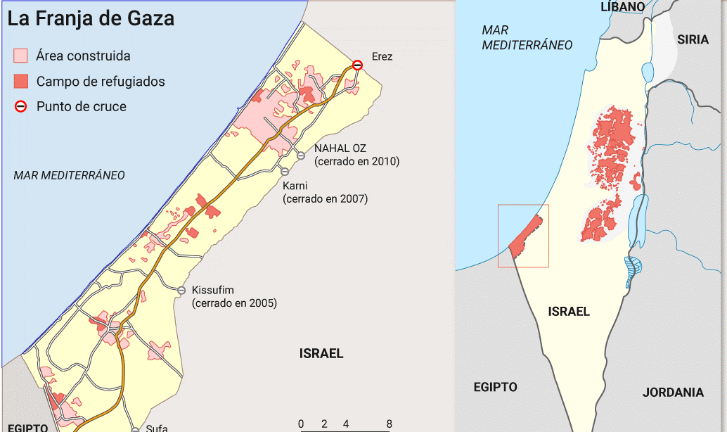 Hamás e Israel alcanzan un acuerdo de alto al fuego por 42 días en el territorio palestino de Gaza