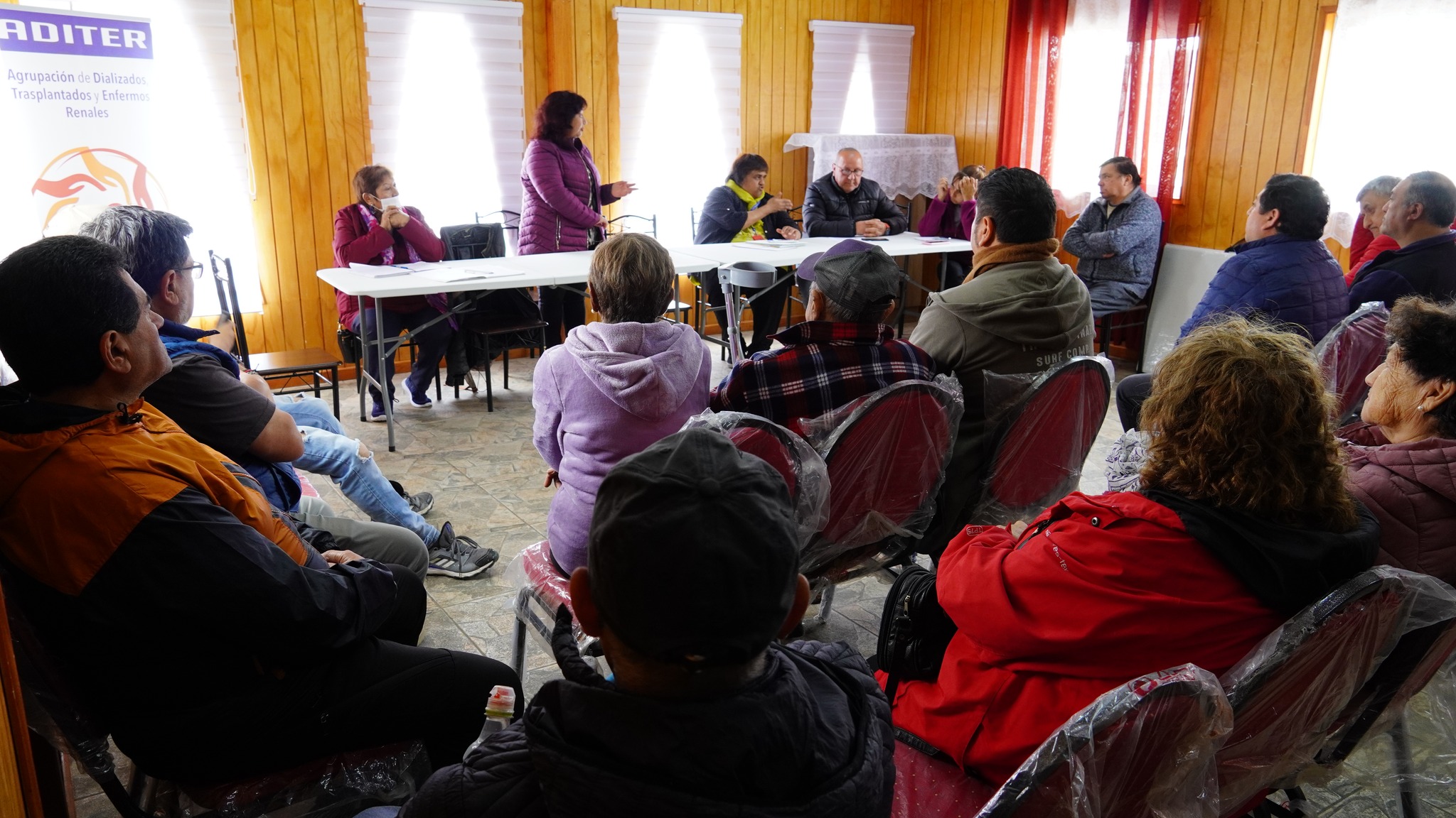 Alcaldesa de Puerto Natales se reunió con Agrupación de Dializados, Trasplantados y Enfermos Renales