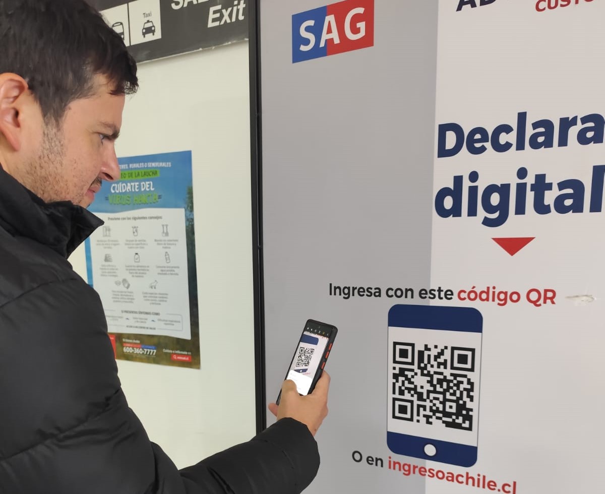 Ante aumento de pasajeros ingresando al país, SAG reitera llamado a anticipar trámite de Declaración Jurada Conjunta