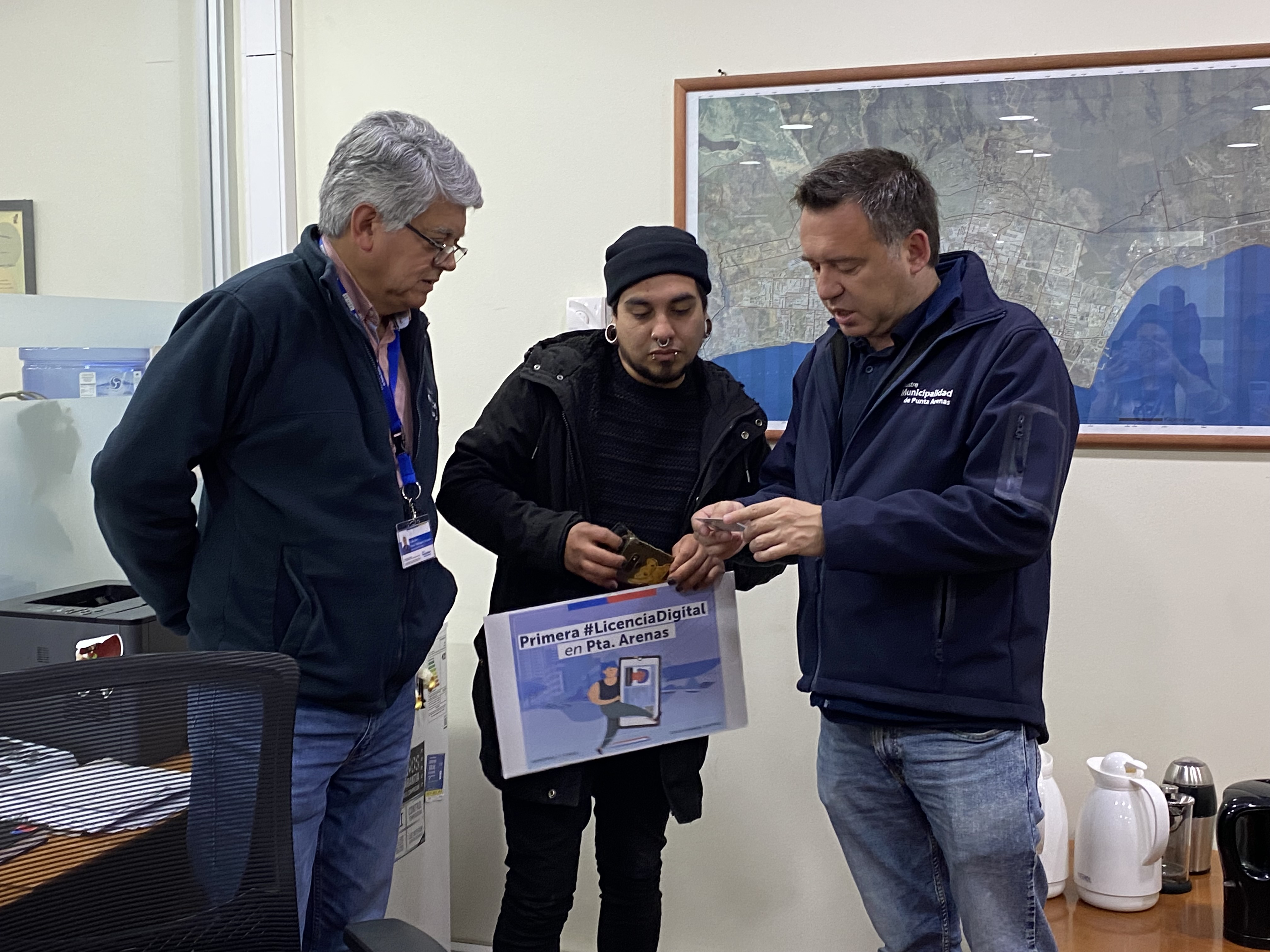 Licencia digital de conducir comienza exitosamente su implementación en Magallanes