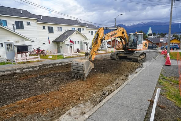 Proyectos de pavimentación participativa de ejecutan en Puerto Williams